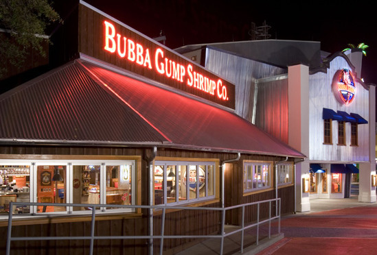 Comer en Bubba Gump –  Restaurant de Pelicula