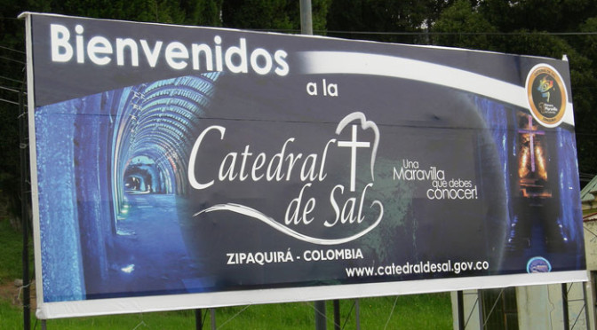 La catedral de la sal en Zipaquira  – Colombia