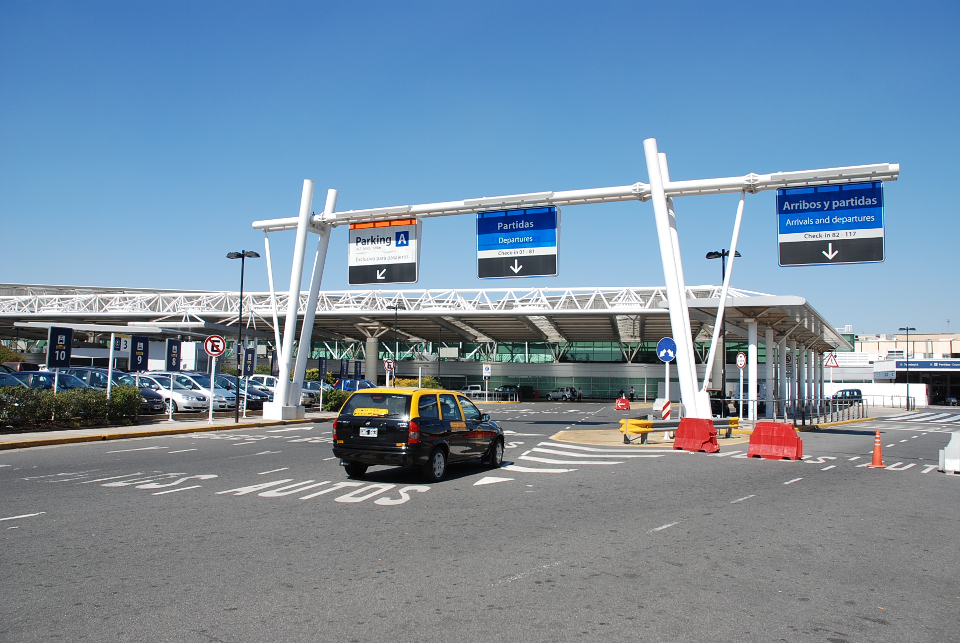 Estacionar en el aeropuerto de EZEIZA: Un poco mas accesible