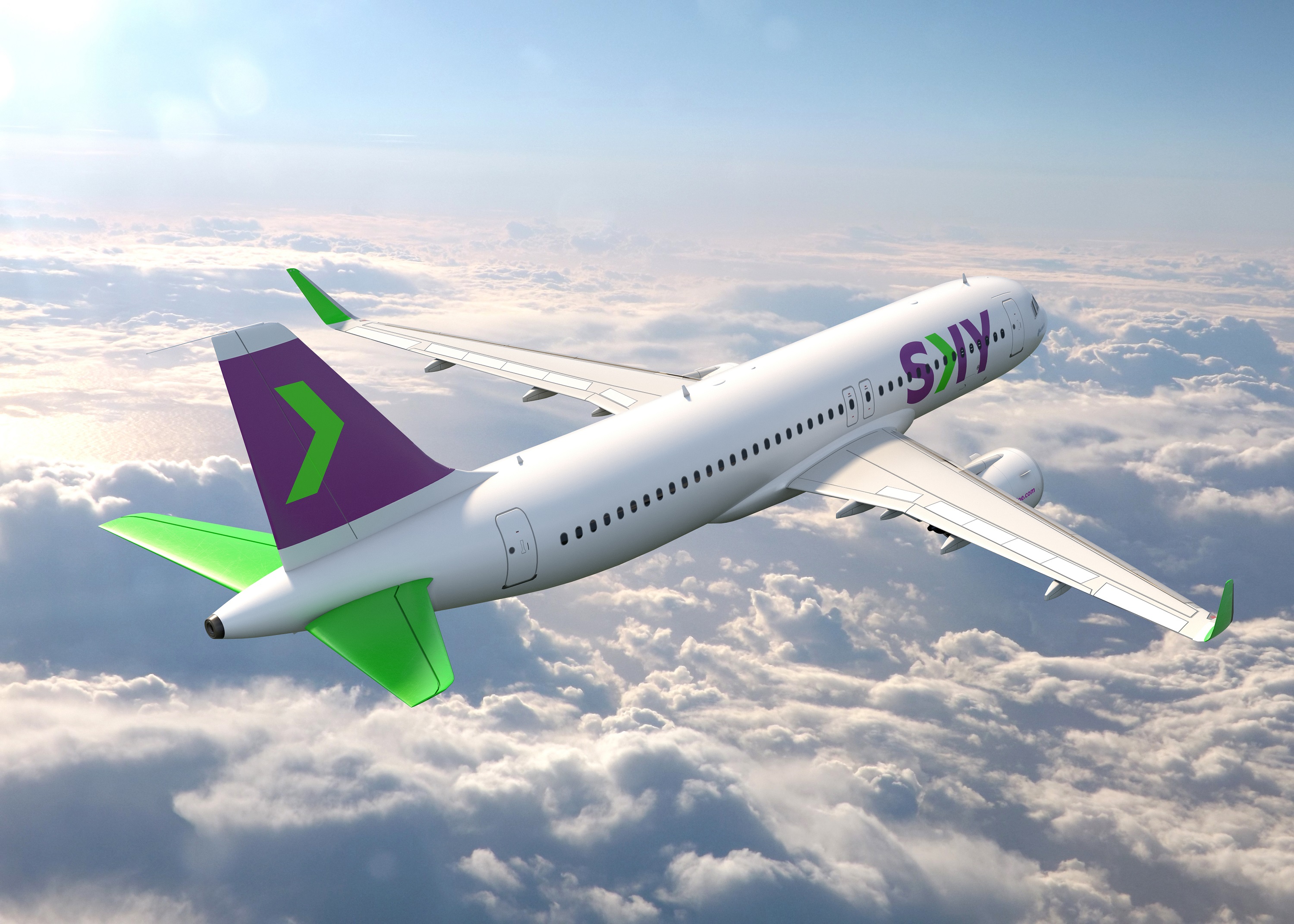 La linea aerea SKY presenta nuevos servicios para su version LOW COST