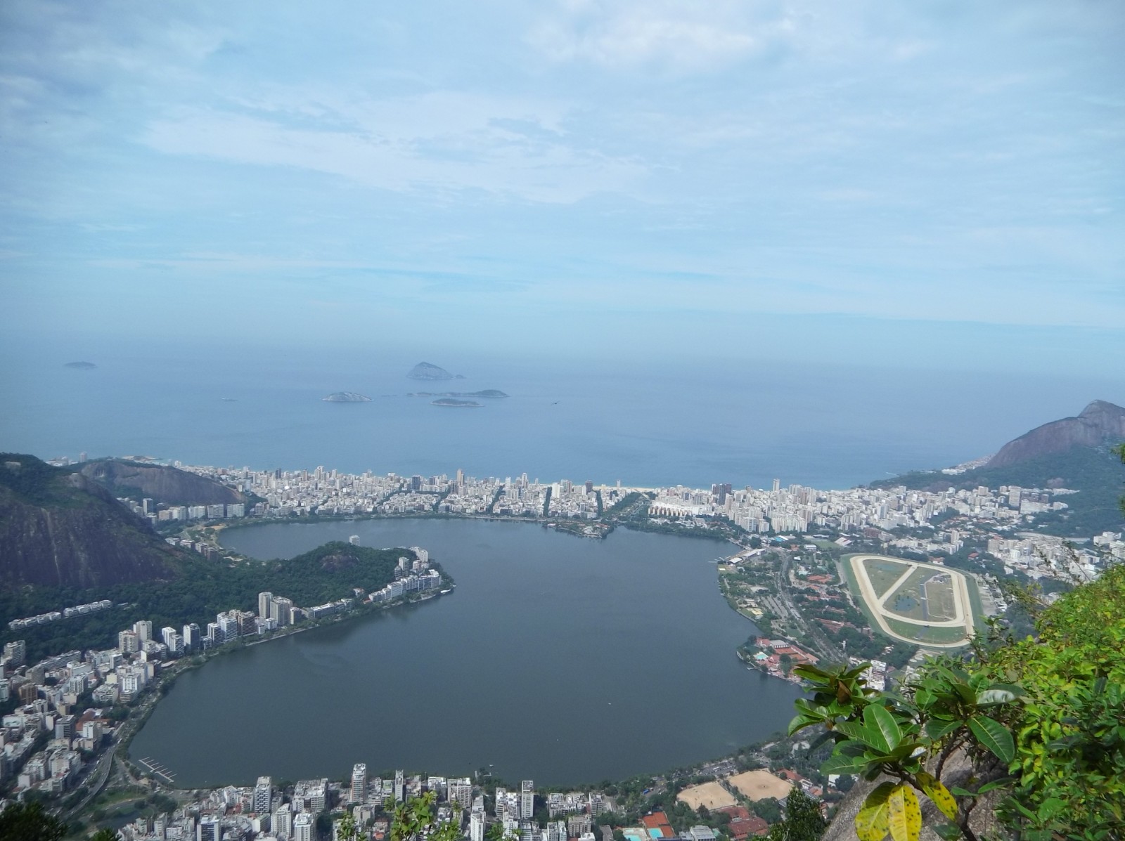 Visita al Cristo redentor en Rio de Janeiro