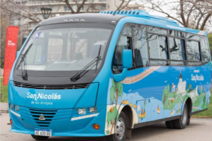 NUEVO bus Turístico para recorrer San Nicolás